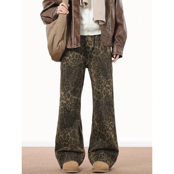 Alfrik Eden™ Leopardmönster Jeans